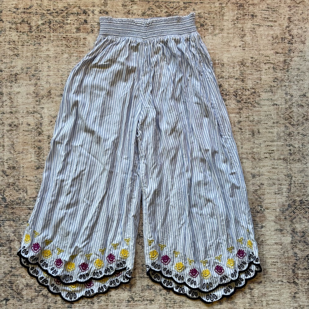{saturday sunday} Floral Wide Leg Culottes NWT